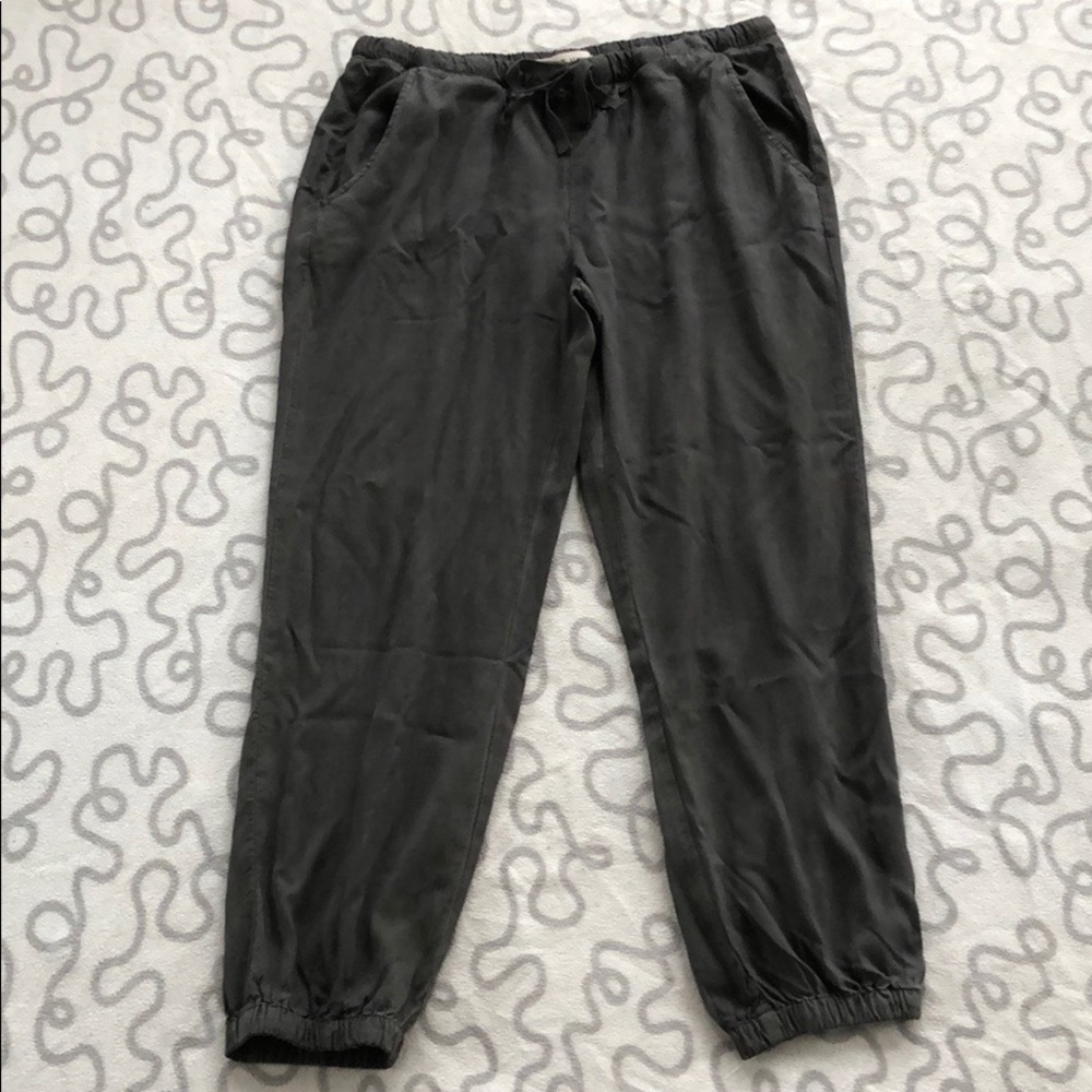 Anthropologie Cloth & Stone Gray Joggers